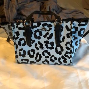 Coach purse- light blue